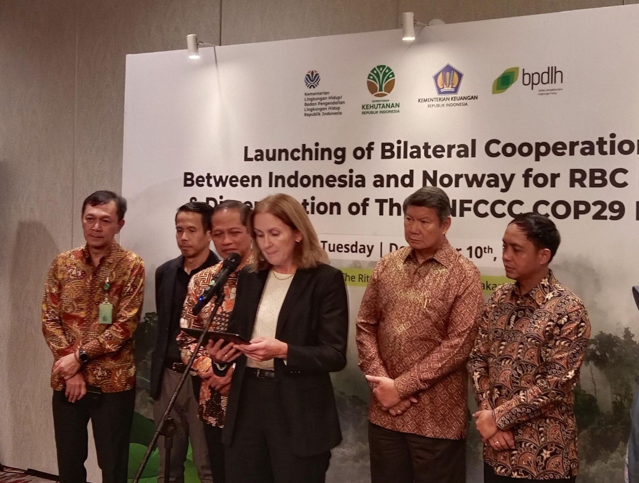 Pengurangan emisi di Indonesia, Norwegia beri USD 60 juta