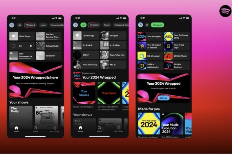 Spotify rangkum kenangan musik pengguna selama setahun Spotify rangkum kenangan musik pengguna selama setahun
