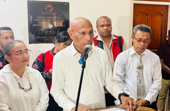 PDIP klaim peroleh suara Sebesar 51,73 persen pada Pilkada Papua 2024  PDIP klaim peroleh suara Sebesar 51,73 persen pada Pilkada Papua 2024 Â