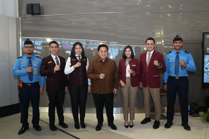 Erick Thohir: Peningkatan layanan bandara untuk kenyamanan penumpang Erick Thohir: Peningkatan layanan bandara untuk kenyamanan penumpang