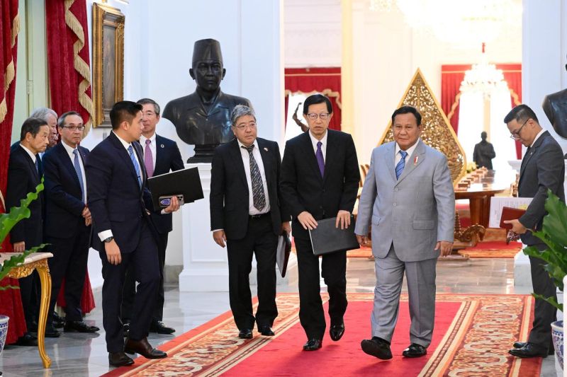 Presiden Prabowo lanjutkan diksusi dengan pengusaha Jepang Presiden Prabowo lanjutkan diksusi dengan pengusaha Jepang