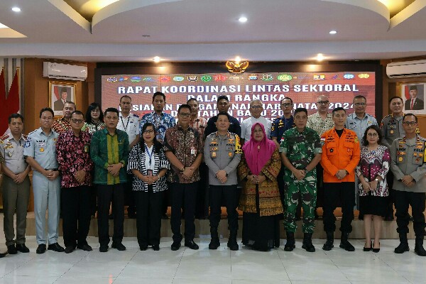 Polda Sulut gelar rakor lintas sektoral, bahas pengamanan Natal 2024 dan Tahun Baru 2025