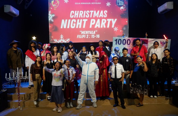 Sambut Natal GSJA Immanuel gelar Costume Night Party Sambut Natal GSJA Immanuel gelar Costume Night Party