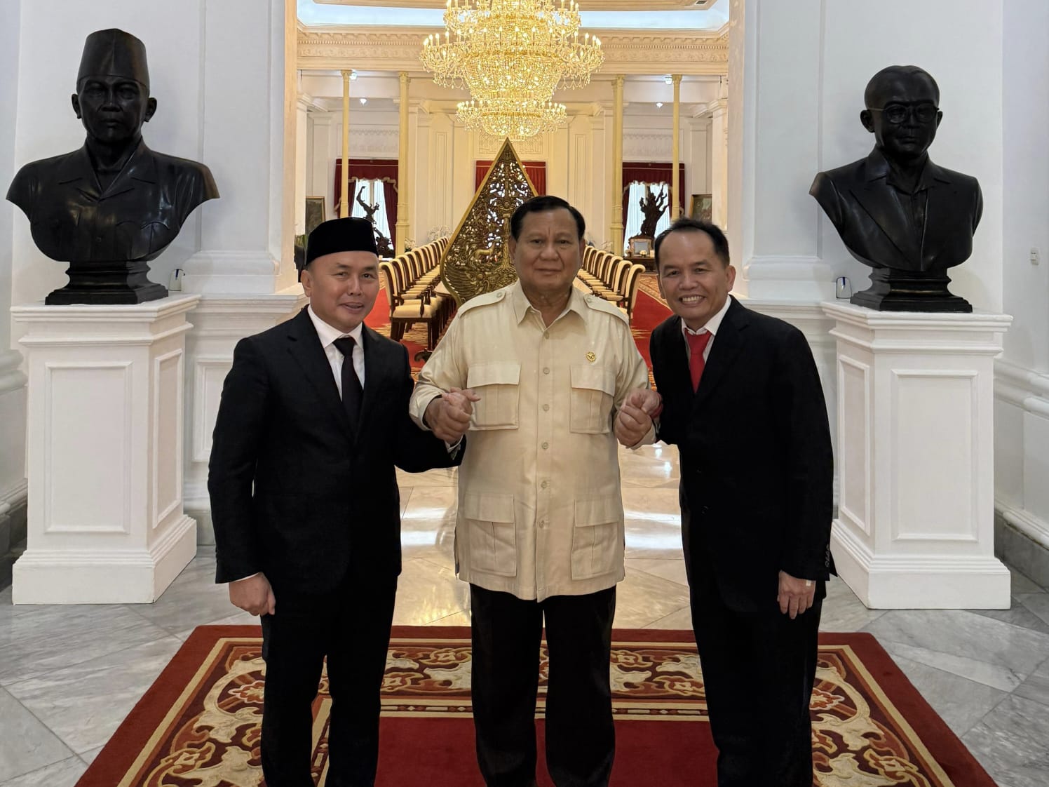 Bertemu Presiden Prabowo Subianto, Gubernur Kalteng terpilih Agustiar Sabran mendapat pesan khusus