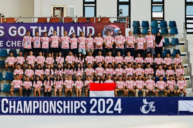 Indonesia peringkat ketiga SEA Age Group Swimming Championships 2024 Indonesia peringkat ketiga SEA Age Group Swimming Championships 2024