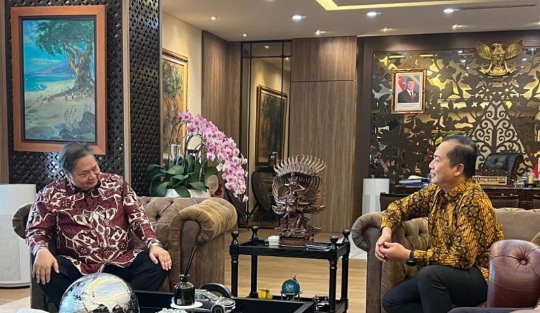 Gubernur terpilih-Menko Airlangga bahas sektor perikanan NTB Gubernur terpilih-Menko Airlangga bahas sektor perikanan NTB