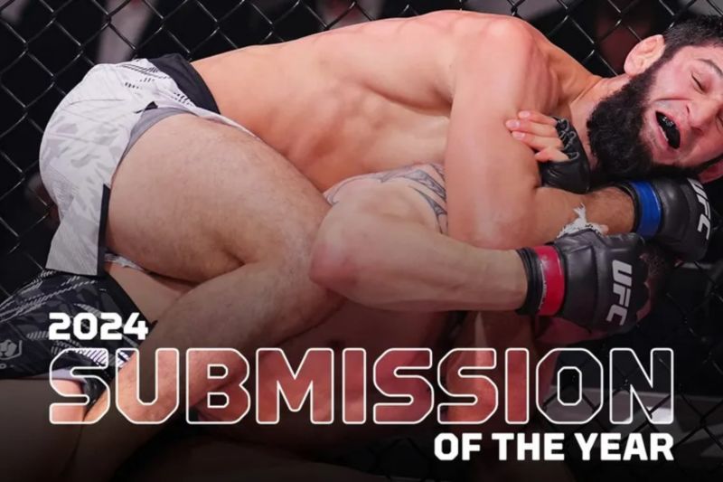 Chimaev catatkan submission terbaik UFC 2024 saat kalahkan Whittaker Chimaev catatkan submission terbaik UFC 2024 saat kalahkan Whittaker