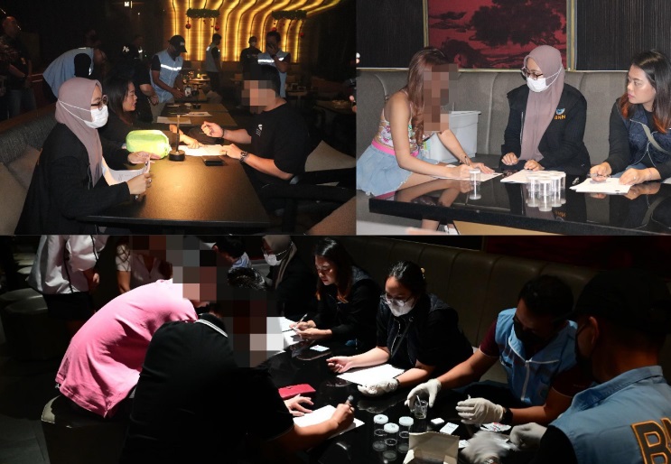 Operasi gabungan razia tempat hiburan malam di wilayah hukum Kota Administrasi Jakarta Utara