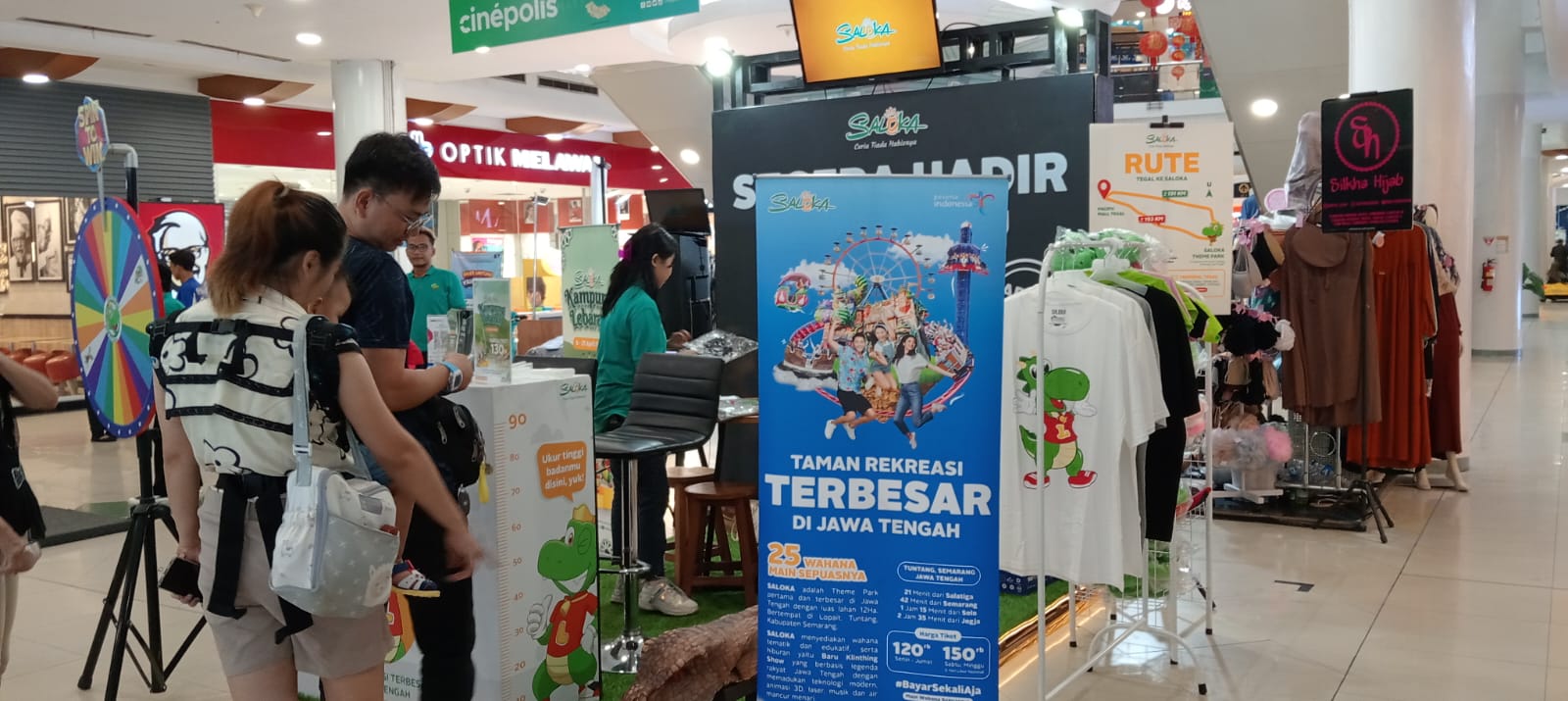 Jaring wisatawan, Saloka Theme Park gelar roadshow I tahun 2024 di Tegal Jaring wisatawan, Saloka Theme Park gelar roadshow I tahun 2024 di Tegal