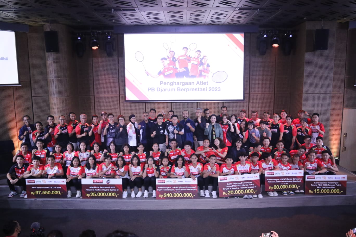 Atlet PB Djarum berprestasi tahun 2023 raih penghargaan Atlet PB Djarum berprestasi tahun 2023 raih penghargaan