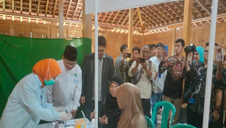 Paguyuban Wartawan Kulon Progo gelar pengobatan gratis di Hargomulyo Paguyuban Wartawan Kulon Progo gelar pengobatan gratis di Hargomulyo