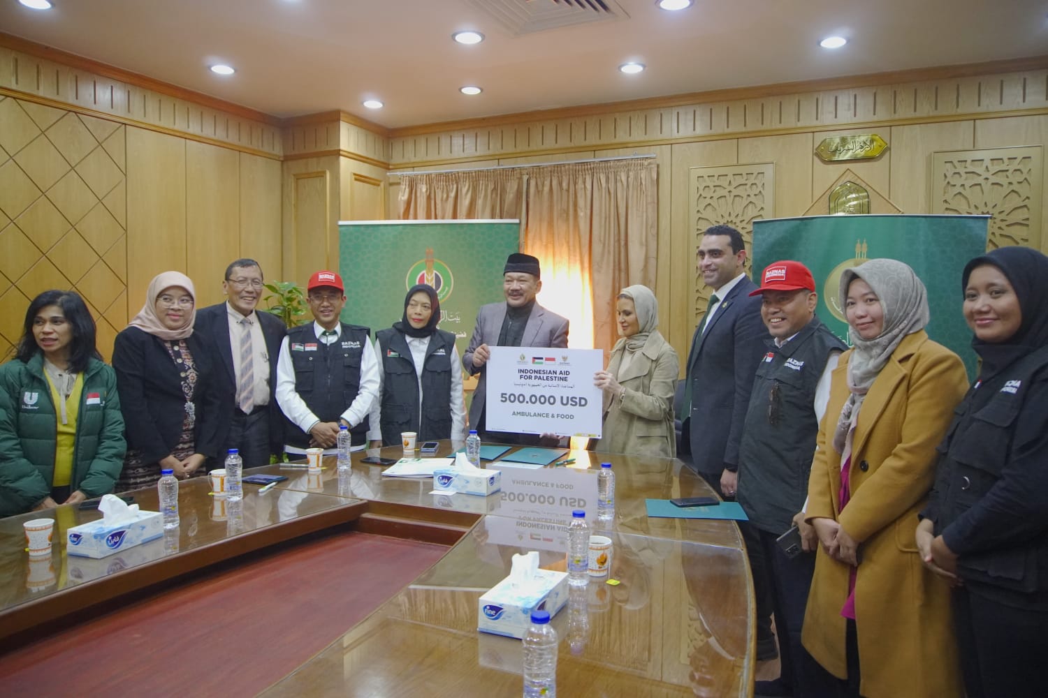 BAZNAS RI salurkan bantuan US$500.000 untuk Palestina melalui Bayt Zakat Mesir BAZNAS RI salurkan bantuan US$500.000 untuk Palestina melalui Bayt Zakat Mesir
