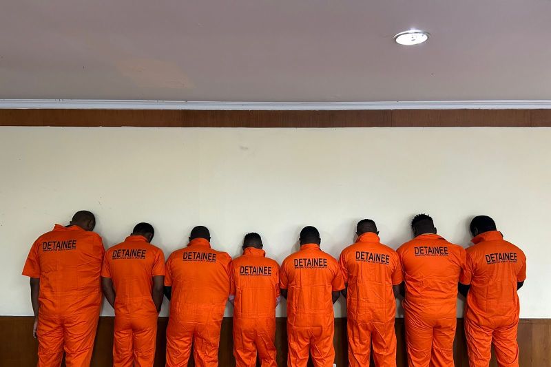 8 warga negara Nigeria ditangkap Imigrasi Jakarta Utara karena langgar izin tinggal