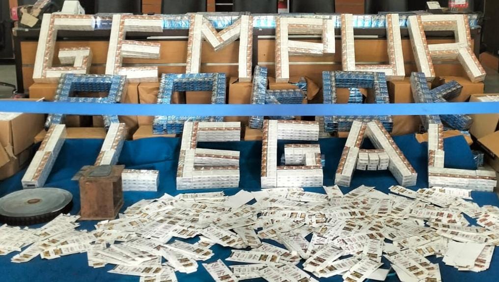 Bea Cukai Kudus musnahkan 6 juta batang rokok ilegal