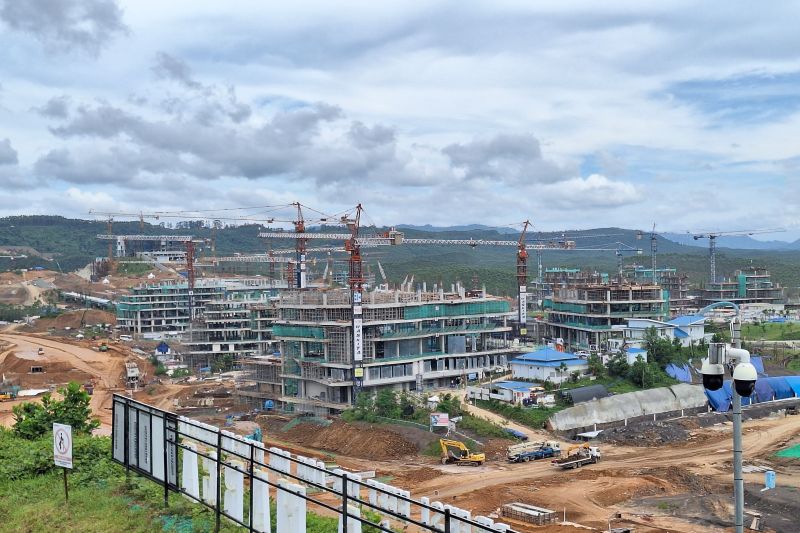 Menilik kesiapan IKN dalam menyambut HUT ke-79 RI Menilik kesiapan IKN dalam menyambut HUT ke-79 RI