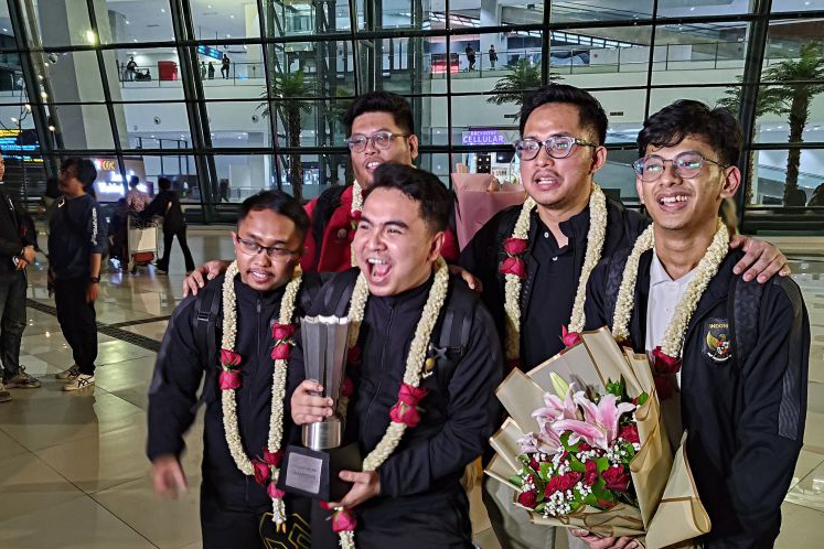 Timnas eFootball kembali ke tanah air setelah juara di AFC Qatar