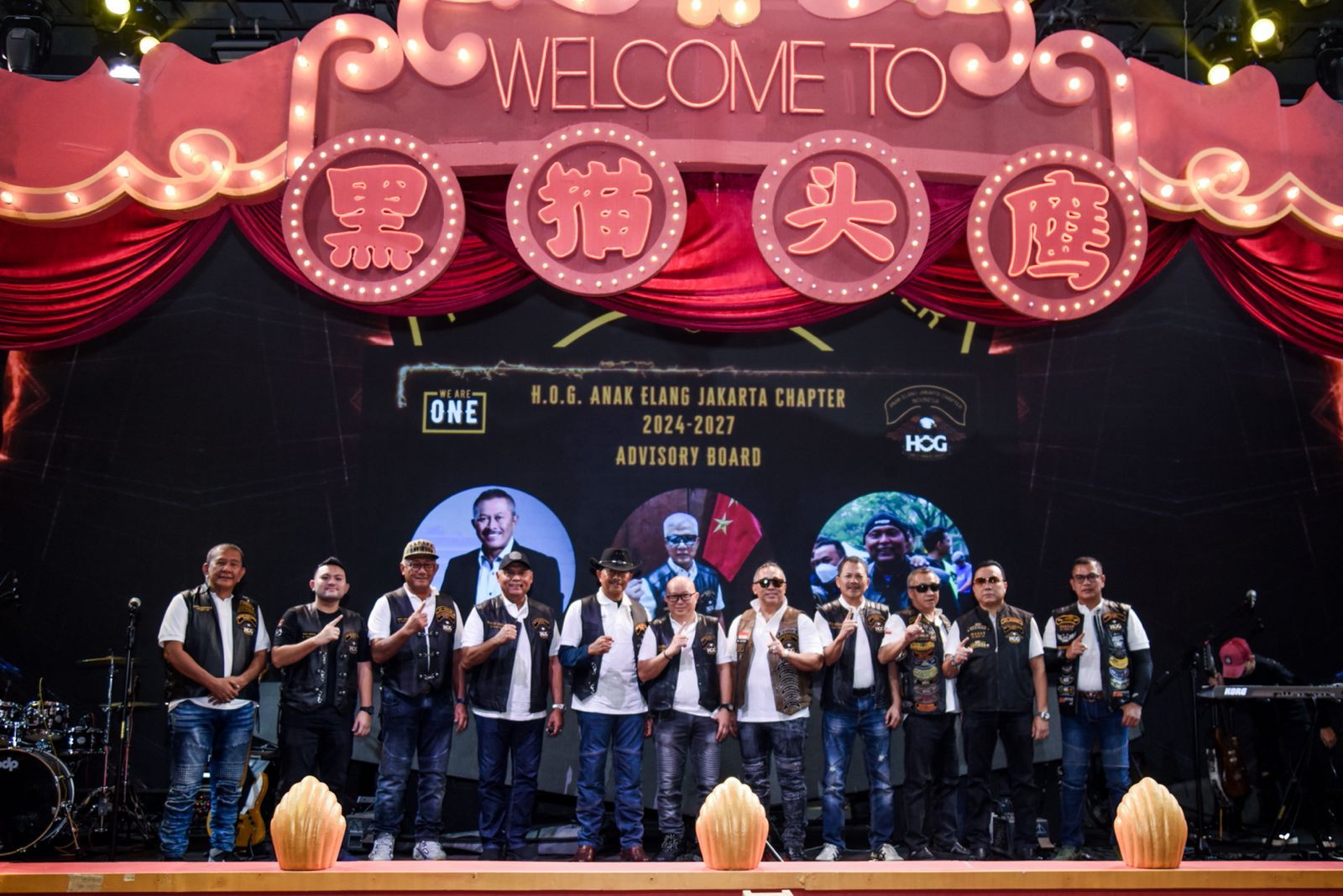 Sukses gelar Inaugurasi Officer, HOG Anak Elang Jakarta Chapter siap jadi pelopor tertib berkendara
