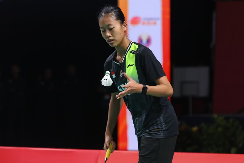 Putri KW raih poin pertama tim putri Indonesia di BATC 2024 Putri KW raih poin pertama tim putri Indonesia di BATC 2024