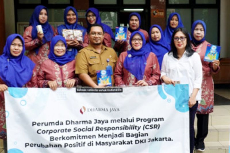 Dharma Jaya salurkan makanan bergizi kepada anak stunting di Jaktim Dharma Jaya salurkan makanan bergizi kepada anak stunting di Jaktim