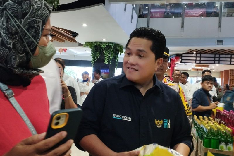 Menteri BUMN pastikan ketersediaan beras aman Menteri BUMN pastikan ketersediaan beras aman