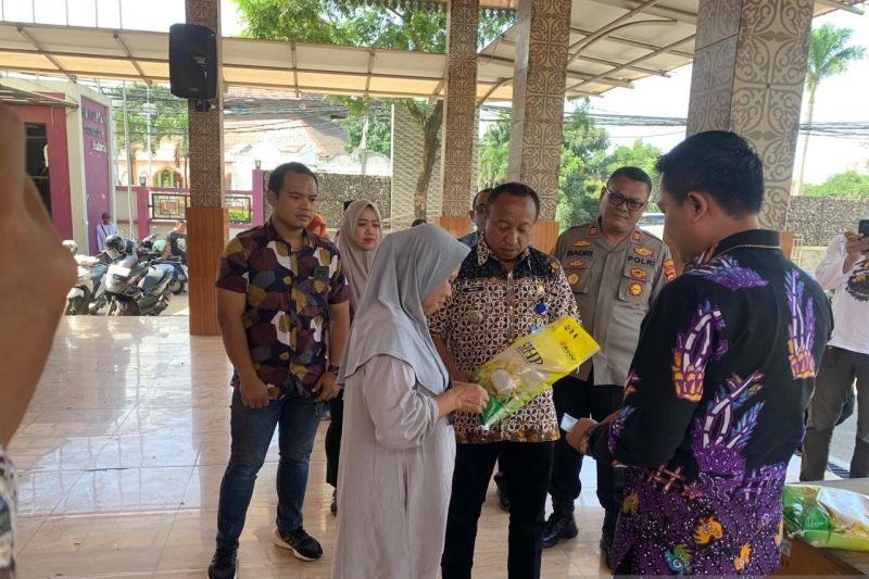 Satgas Pangan Polri jamin stok beras di Tangerang aman Satgas Pangan Polri jamin stok beras di Tangerang aman