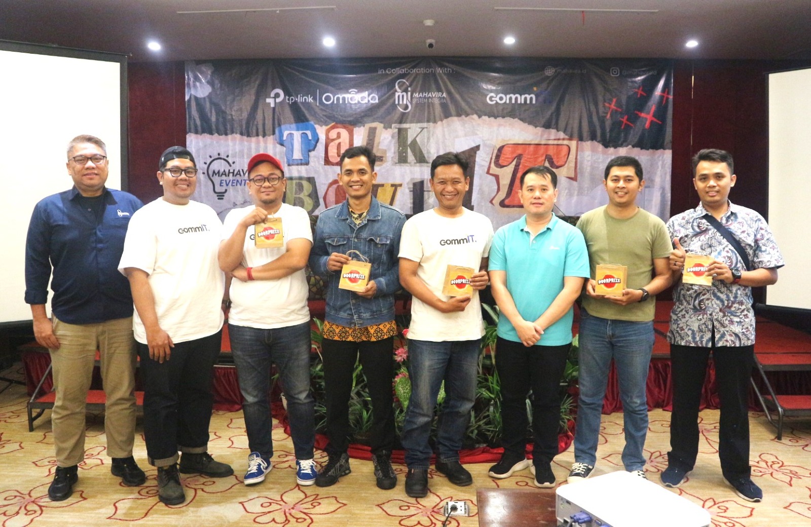 CommIT Indonesia dan TP Link Omada serta Mahavira gelar diskusi Talk bout IT