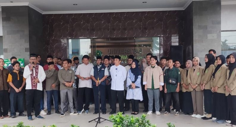 Universitas Muhammadiyah Babel deklarasikan pemilu damai Universitas Muhammadiyah Babel deklarasikan pemilu damai