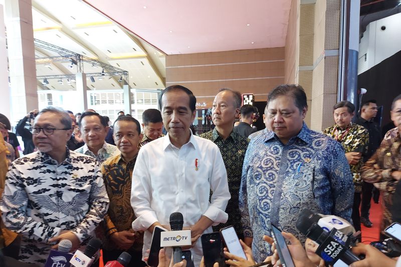 Presiden Jokowi sebut bila ada bukti kecurangan segera bawa ke Bawaslu dan MK