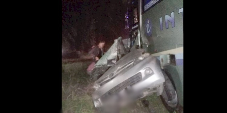 21 Februari 2021: Pecah ban mobil, sembilan orang tewas dalam tabrakan maut di Sumut