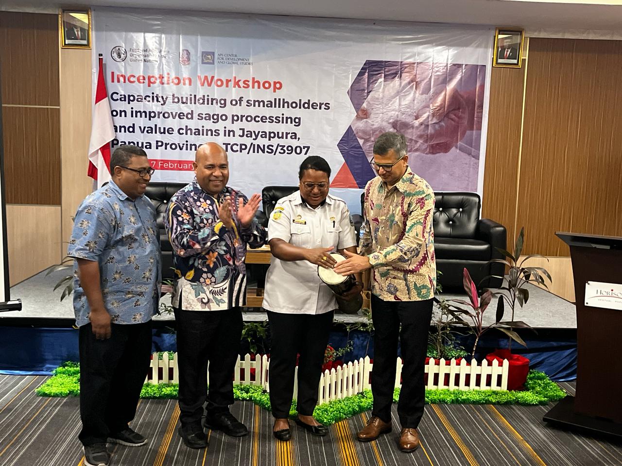 FAO luncurkan program dukung petani sagu di Papua FAO luncurkan program dukung petani sagu di Papua