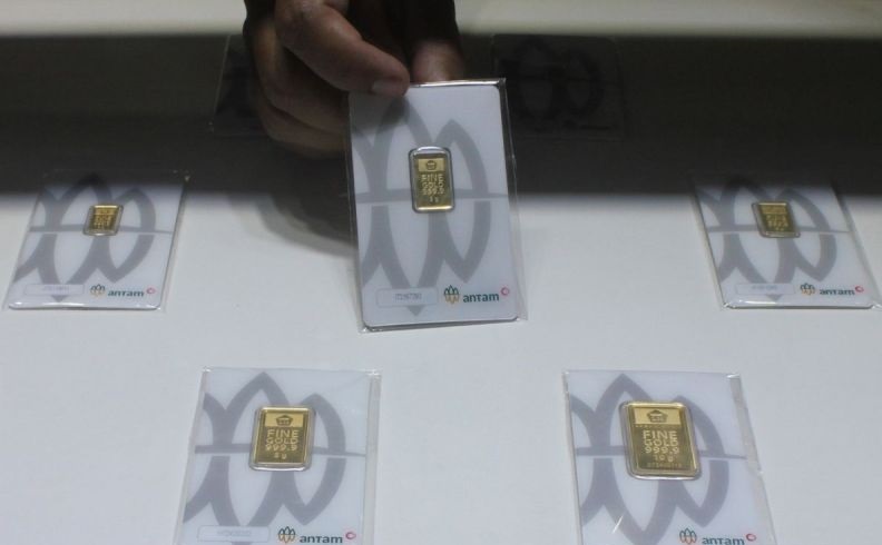 Harga emas Antam hari ini turun Rp10.000 jadi Rp1,130 juta per gram Harga emas Antam hari ini turun Rp10.000 jadi Rp1,130 juta per gram