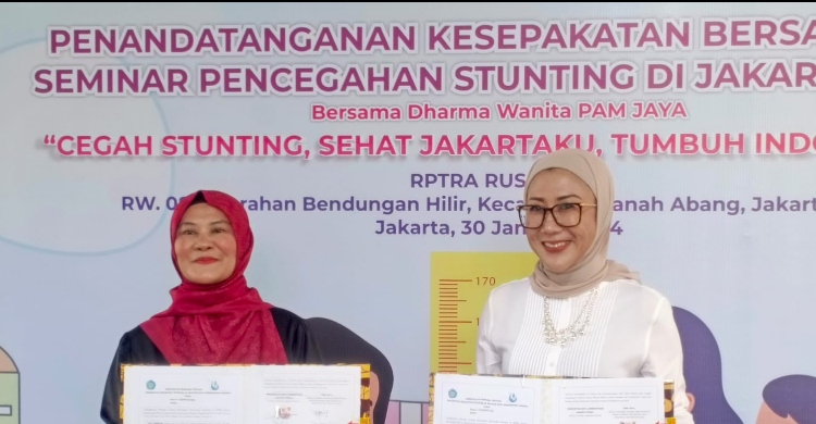 PKK Jakpus dan DWP PAM Jaya sepakati pencegahan stunting di 5 kelurahan