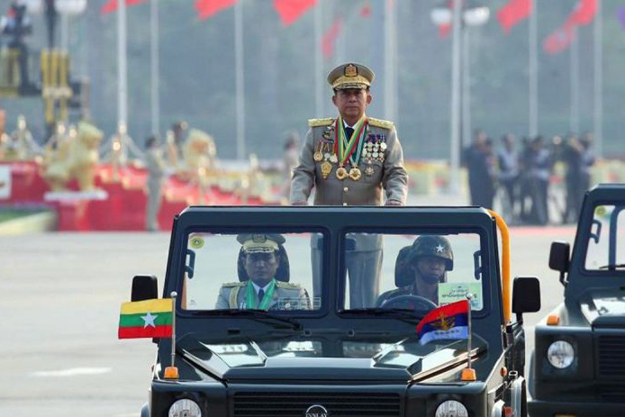 Junta Myanmar ancam warga sipil karena berlakukan wamil Junta Myanmar ancam warga sipil karena berlakukan wamil
