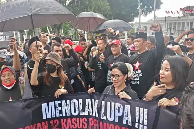 Aktivis reformasi gelar aksi tuntut penuntasan 12 kasus pelanggaran HAM berat 
