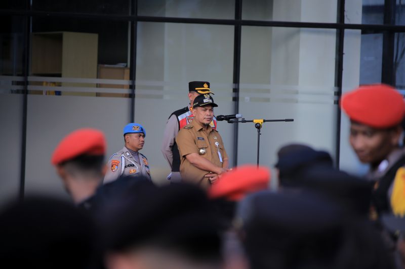 Pemkot Tangerang siagakan personil BPBD antisipasi cuaca saat nyoblos Pemkot Tangerang siagakan personil BPBD antisipasi cuaca saat nyoblos