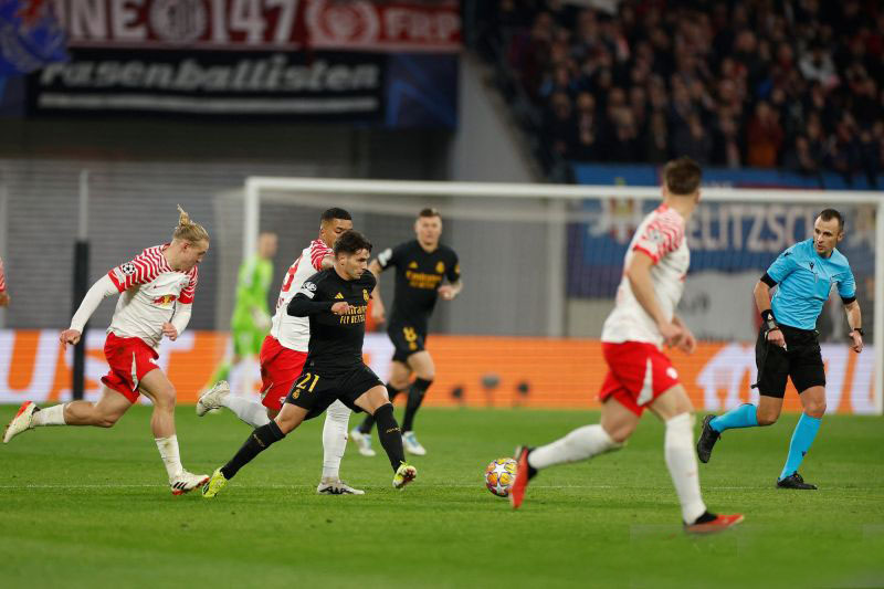 Gol semata wayang Brahim Diaz kunci kemenangan Real di kandang Leipzig Gol semata wayang Brahim Diaz kunci kemenangan Real di kandang Leipzig