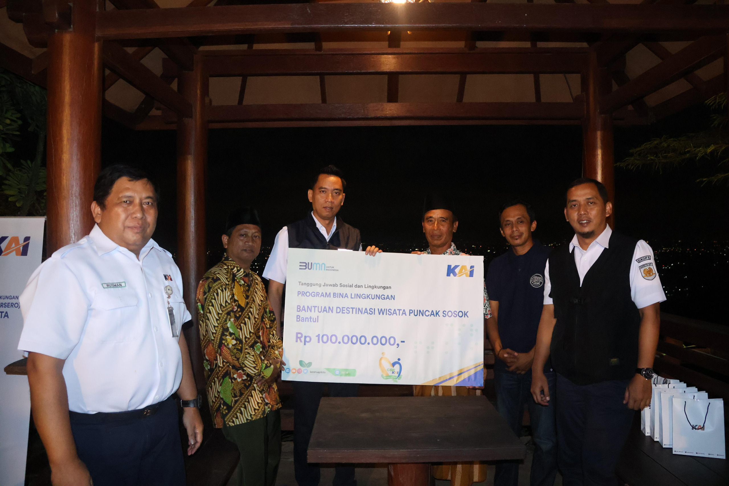 PT KA Daop 6 Yogyakarta dukung pengembangan obyek wisata Puncak Sosok PT KA Daop 6 Yogyakarta dukung pengembangan obyek wisata Puncak Sosok