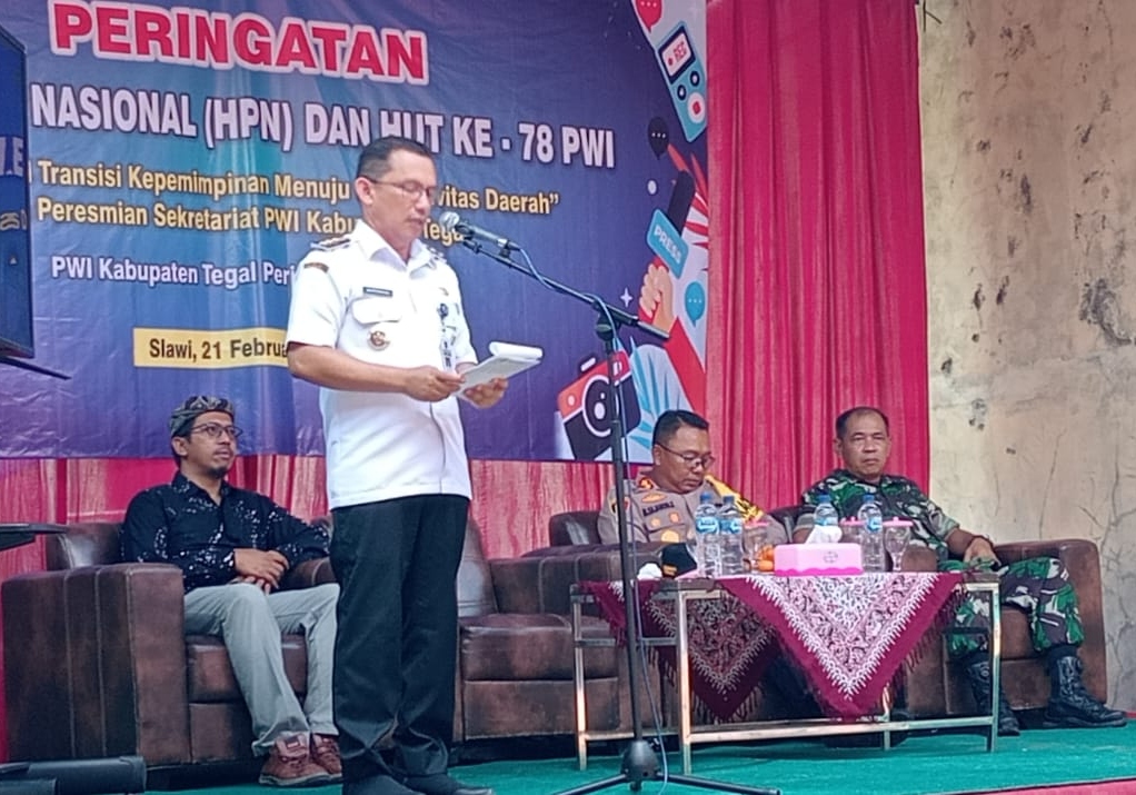 Pj Bupati Tegal harap jurnalis terus kolaborasi majukan Tegal