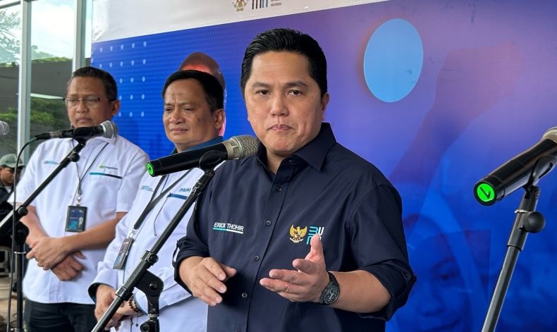 Menurut Erick Thohir kendaraan listrik bantu Jakarta bebas dari polusi Menurut Erick Thohir kendaraan listrik bantu Jakarta bebas dari polusi