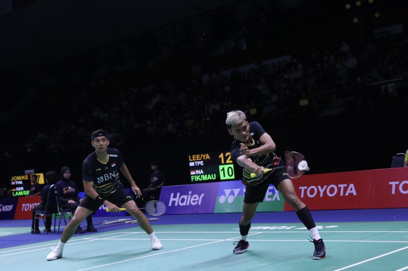 Langkah Bagas/Fikri dihentikan Ji Ting/Xiang Yu di babak semifinal Langkah Bagas/Fikri dihentikan Ji Ting/Xiang Yu di babak semifinal