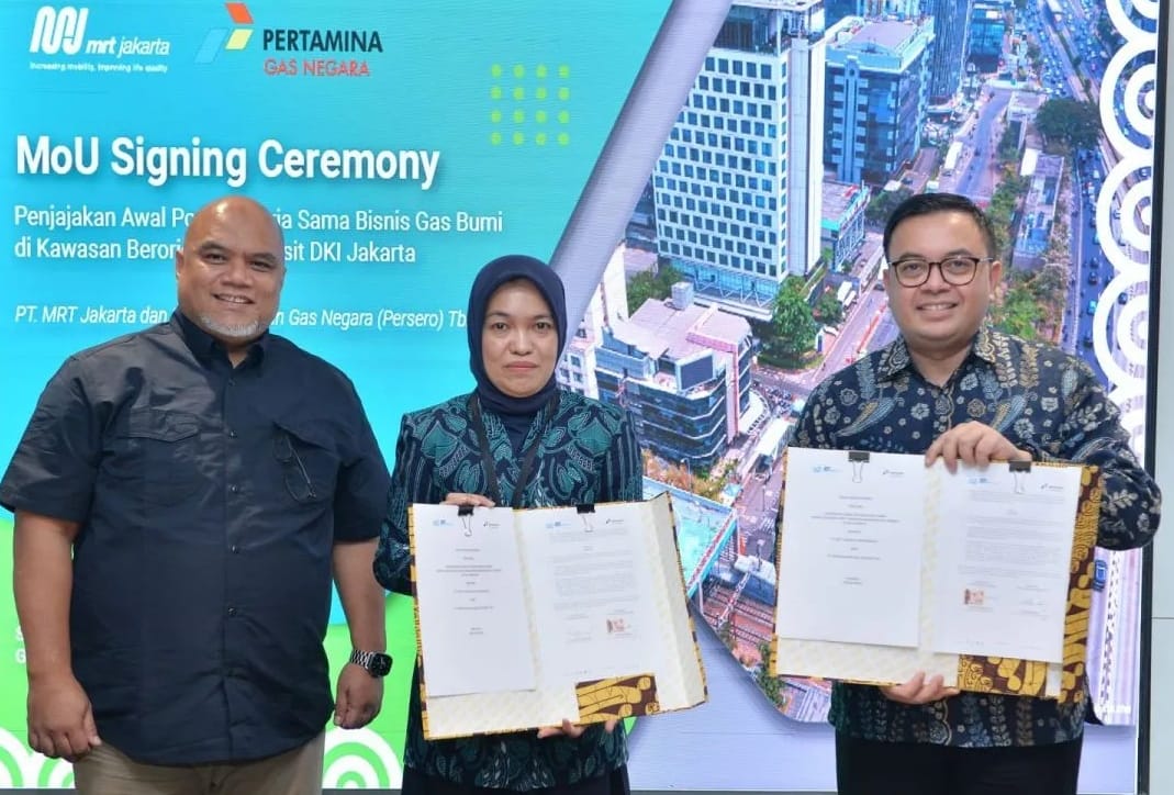 Kerja sama PGN-MRT, sesuai komitmen menuju energi bersih Kerja sama PGN-MRT, sesuai komitmen menuju energi bersih