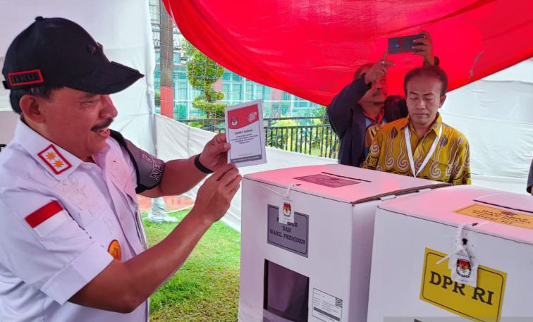 13.630 warga binaan coblos di TPS khusus rutan dan lapas di Jakarta