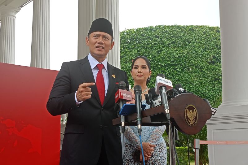 AHY siap tuntaskan pekerjaan rumah Kementerian ATR/BPN AHY siap tuntaskan pekerjaan rumah Kementerian ATR/BPN