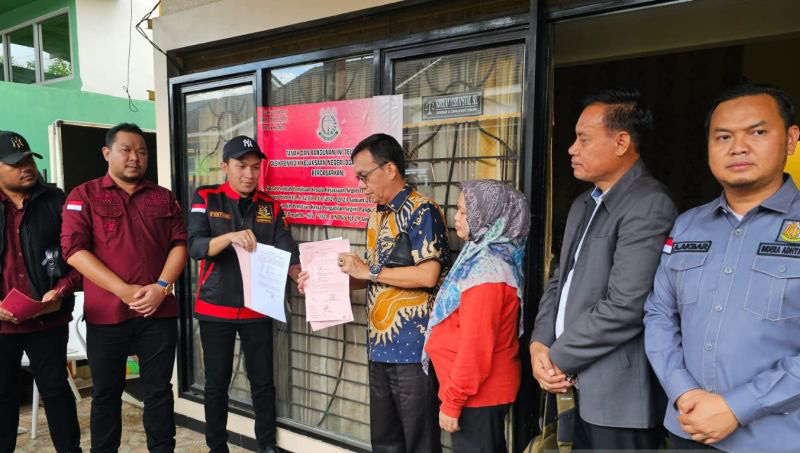 Kejari OKI sita aset tersangka kasus korupsi pendapatan asli desa Kejari OKI sita aset tersangka kasus korupsi pendapatan asli desa