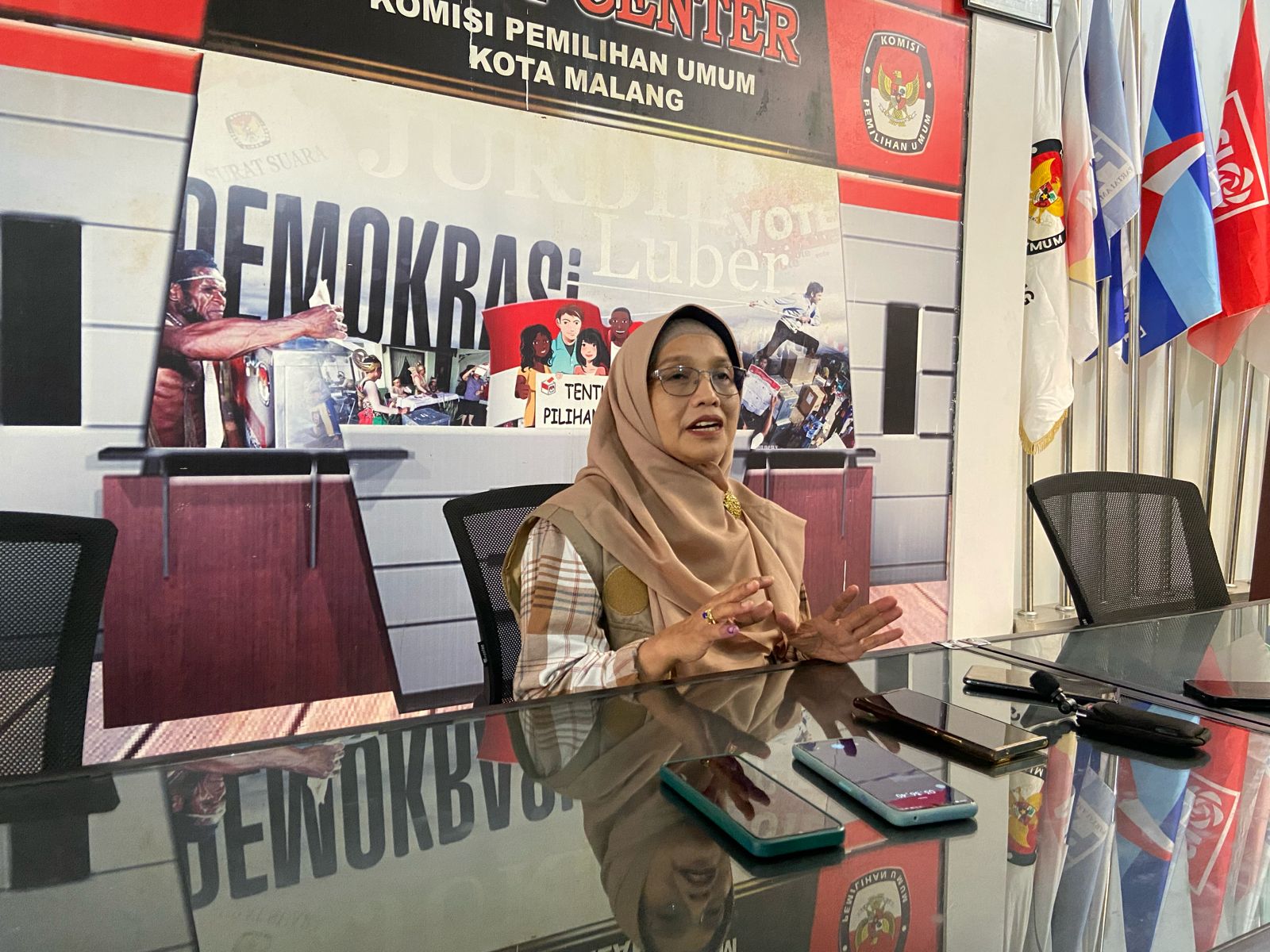 Petugas PPK dan PPS KPU Kota Malang tidak ada yang kelelahan dan sakit Petugas PPK dan PPS KPU Kota Malang tidak ada yang kelelahan dan sakit