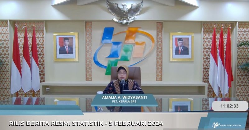 BPS sebut perekonomian RI 2023 tumbuh solid BPS sebut perekonomian RI 2023 tumbuh solid
