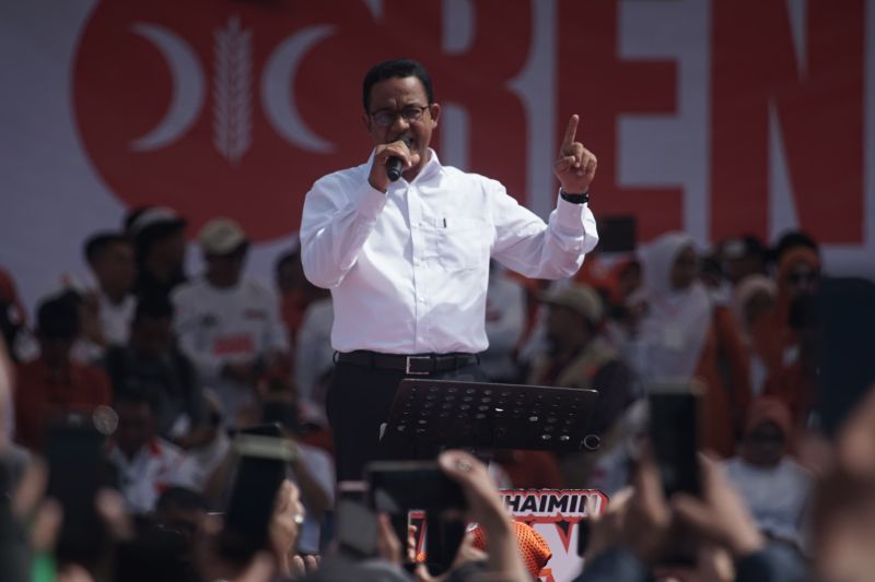 Anies janji perbaiki tata niaga pangan saat berkampanye di Cianjur Anies janji perbaiki tata niaga pangan saat berkampanye di Cianjur