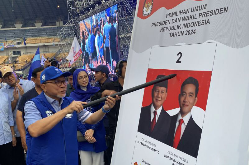 Zulhas optimis Prabowo-Gibran menang satu putaran