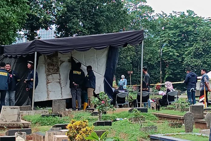 Polisi ekshumasi anak Tamara Tyasmara