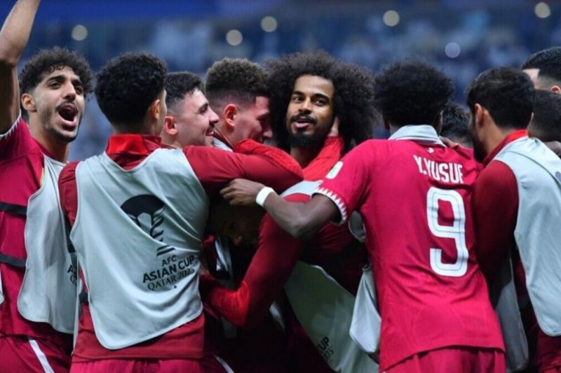Timnas Qatar keluar sebagai juara Piala Asia 2023 Timnas Qatar keluar sebagai juara Piala Asia 2023